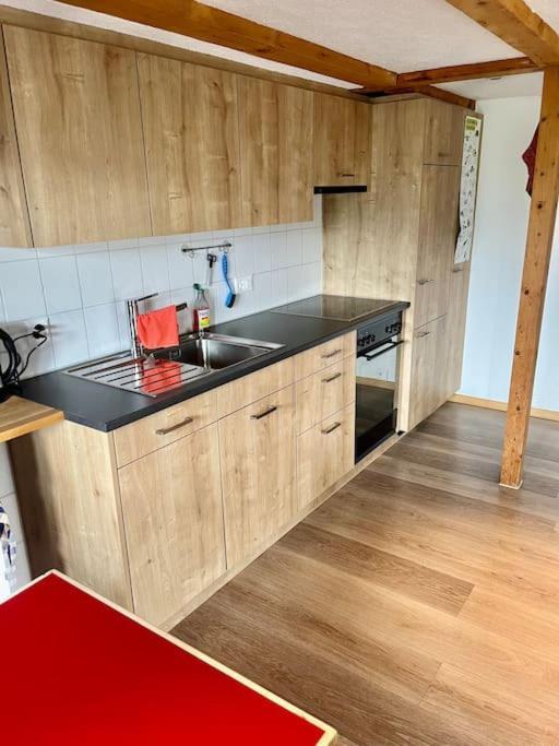 Chalet Sonnenheim, Wohnung Mit Panoramafenster Adelboden Exterior foto